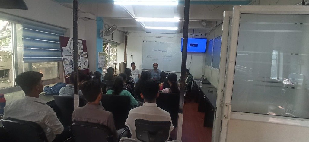 Batch training session with students at PeakProSys